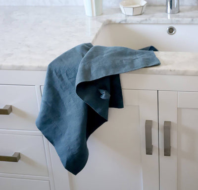 Orkney Linen Towel Set (2 Hand Towels, 2 Bath Towels)
