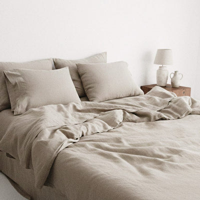 Smooth Linen Sheet Set