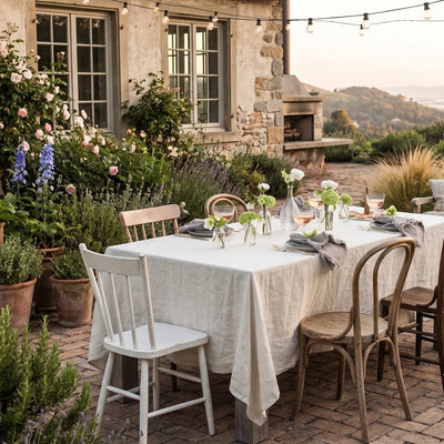 Smooth Linen Tablecloth