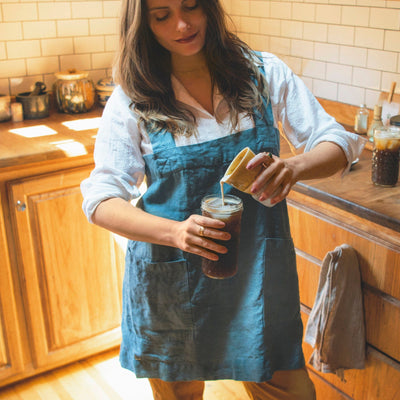 The Original Linen Pinafore-Apron