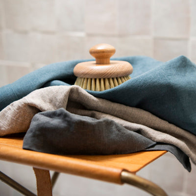 Orkney Linen Towel Set (2 Hand Towels, 2 Bath Towels)