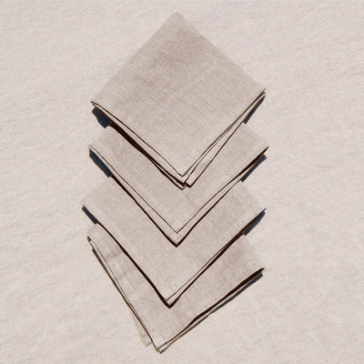 St. Barts Linen 12" Lunch Napkin Set
