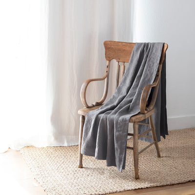 St. Barts Linen Throw Blanket