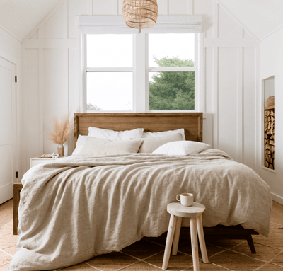 St. Barts Linen Duvet Cover